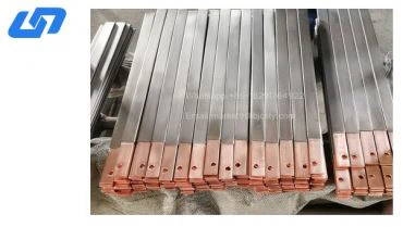 Titanium koper composiet staaf