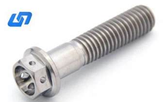 Titanium flens geboorde bouten voor vergrendelingsdraad