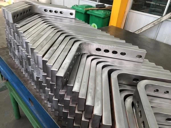 Titanium cladding copper bar
