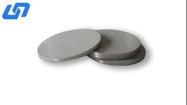 Titanium gesinterd poreus metalen schijffilter