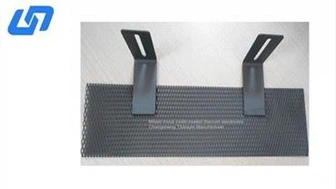 Titanium elektrode voor galvaniseren