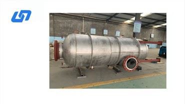 Titanium opslagtank voor natriumhypochloriet